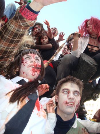 El movimiento zombie